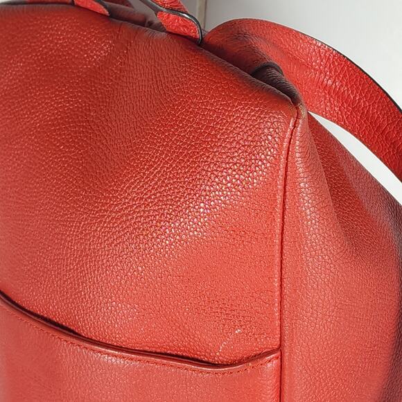 Aimee Kestenberg Tamitha II Women\'s Medium Red Leather Backpack bag purse main image 6